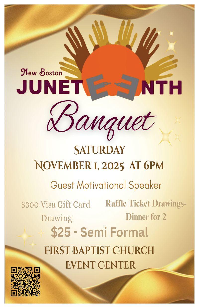 2025 Banquet with QR Ticket Code