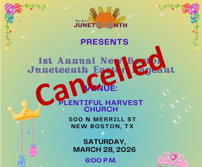 Pageant Cancelled