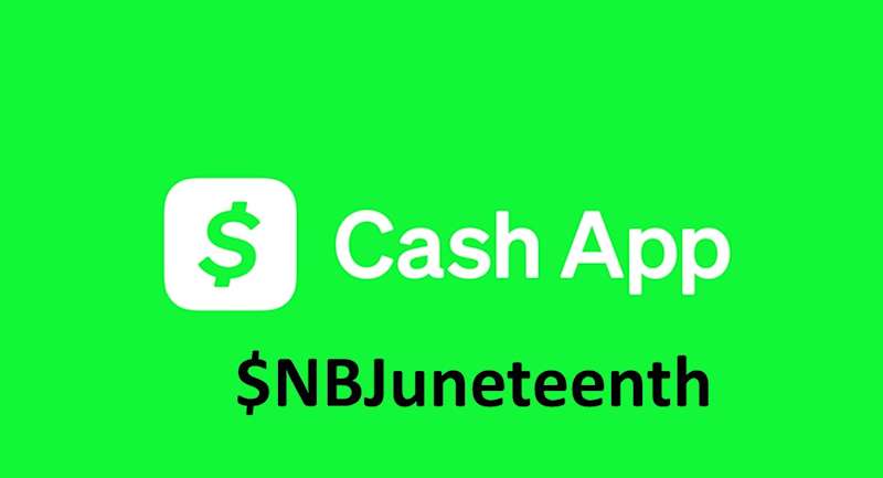 Cash App Logo with Juneteenth Account