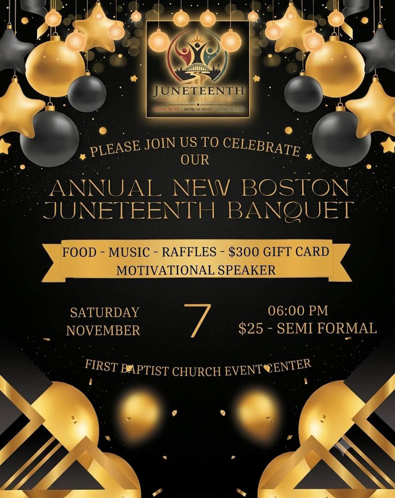 2026 Juneteenth New Boston Banquet 2026 Juneteenth New Boston Banquet