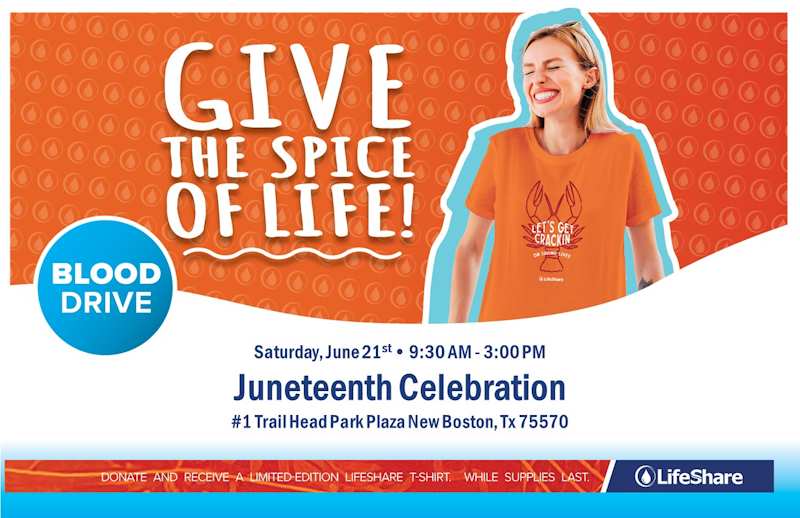 LifeShare Blood Dr - Juneteenth