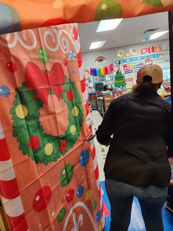 Christmas Candy Giveaway at NB Elementary Schools Christmas Candy Giveaway at NB Elementary Schools