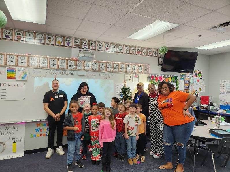 Christmas Candy Giveaway at NB Elementary Schools Christmas Candy Giveaway at NB Elementary Schools