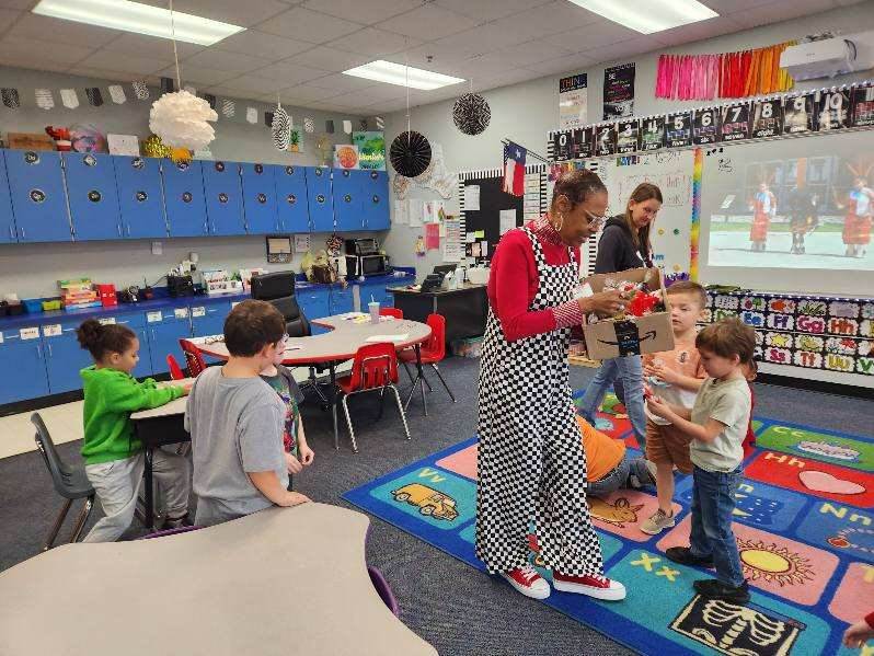 Christmas Candy Giveaway at NB Elementary Schools Christmas Candy Giveaway at NB Elementary Schools