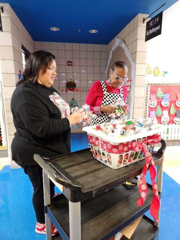 Christmas Candy Giveaway at NB Elementary Schools Christmas Candy Giveaway at NB Elementary Schools